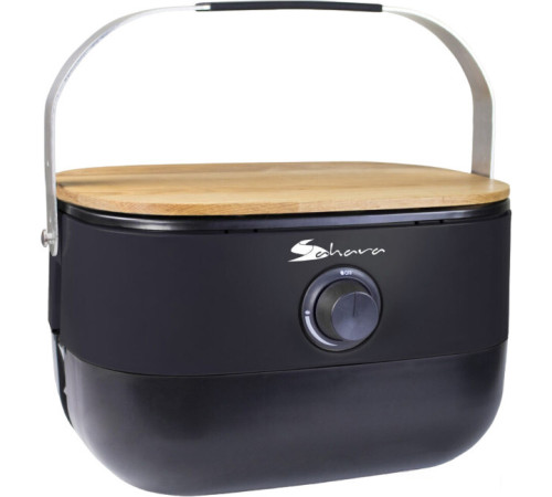 Портативный газовый гриль Sahara Mini BBQ черный
