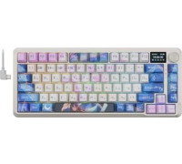 Клавиатура Redragon Flekact Pro белый/сиреневый/синий