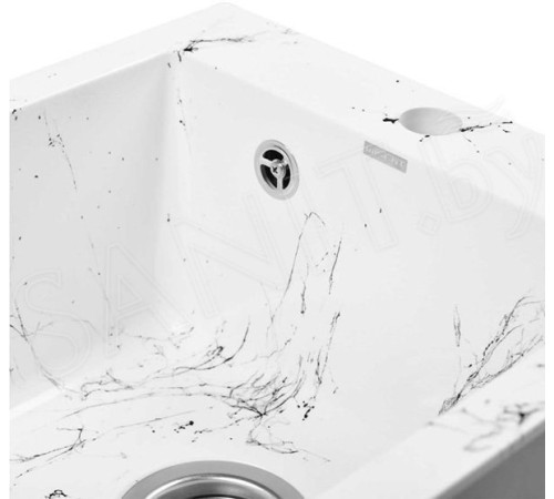 Кухонная мойка Wisent WA11-10 с сифоном GER013