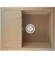 Кухонная мойка Berge BR-6502 песочный матовый