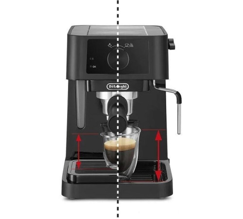 Рожковая кофеварка DeLonghi Stilosa EC230.BK