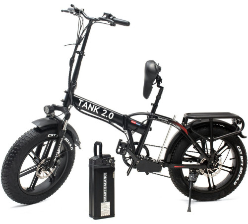 Электровелосипед Smart Balance Tank 2.0 2023 черный