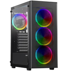 Корпус XASTRA A300 4FRGB черный