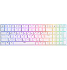 Клавиатура Royal Kludge RK100 RGB белый, RK Red