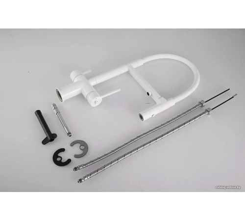 Смеситель Rose R958C белый