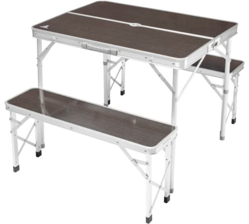 Стол со стульями Coyote HKTB-1033A коричневый