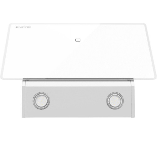 Кухонная вытяжка MAUNFELD Eagle 850 90 белое стекло