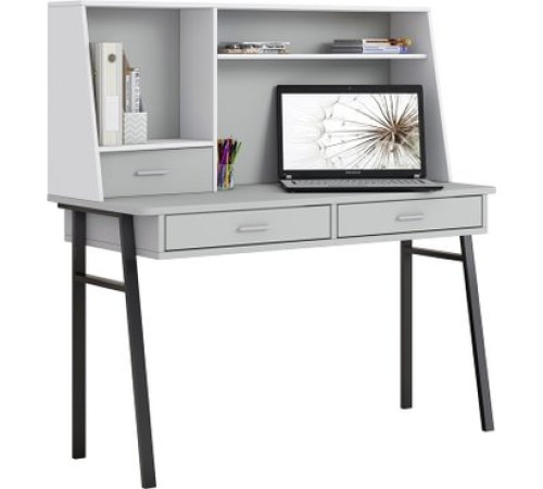 Стол Polini Kids Aviv 1455 0002083.118 серый/белый/серый