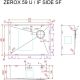 Кухонная мойка ZorG Zerox 59 U / IF Side SF Steel