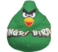Кресло-мешок Flagman Груша Макси XXL Angry Birds Г2.1-047 зеленый