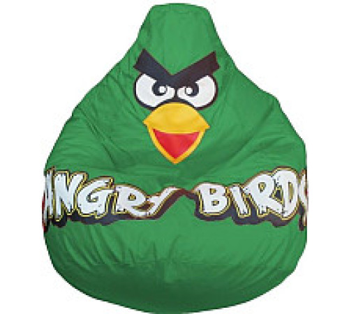 Кресло-мешок Flagman Груша Макси XXL Angry Birds Г2.1-047 зеленый