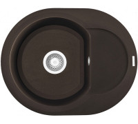 Кухонная мойка Elleci Easy Round 600 Espresso 78