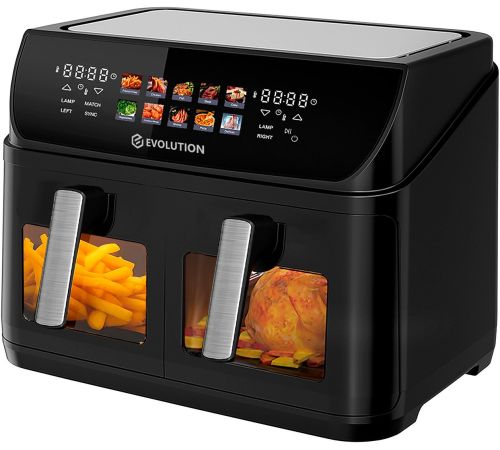 Аэрогриль аэрофритюрница Evolution AIRO 10400ТW Dual
