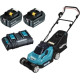 Газонокосилка Makita DLM382CM2 с 2-мя АКБ
