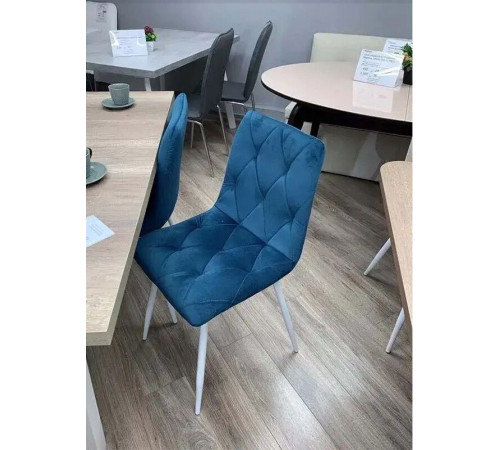Стул СоюзРегионПоставка Регги СРП-066 черный/велюр Velluto 25 синий