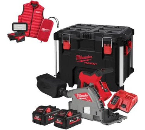 Дисковая погружная  Milwaukee M18 FPS55MC-552P 4933499456 с 2-мя АКБ, кейс