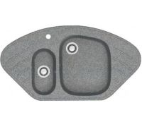 Кухонная мойка Berge BR-9550 графит матовый