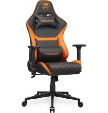 Игровое геймерское кресло Cougar Armor One V2 черный/оранжевый