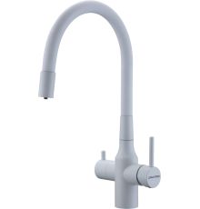 Смеситель Paulmark Salix Sa213419-431 белый матовый