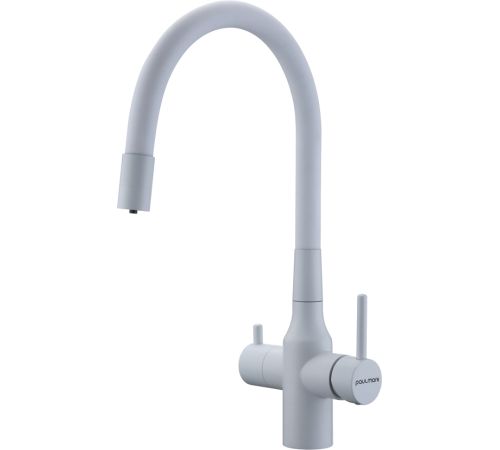Смеситель Paulmark Salix Sa213419-431 белый матовый