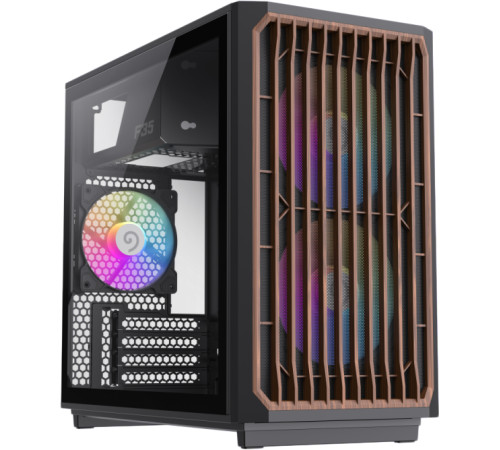 Корпус GameMax F35 BW коричневый