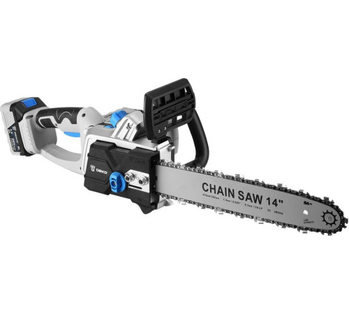 Аккумуляторная пила Deko DKCHS 40 PRO 084-2000 с 2-мя АКБ, кейс