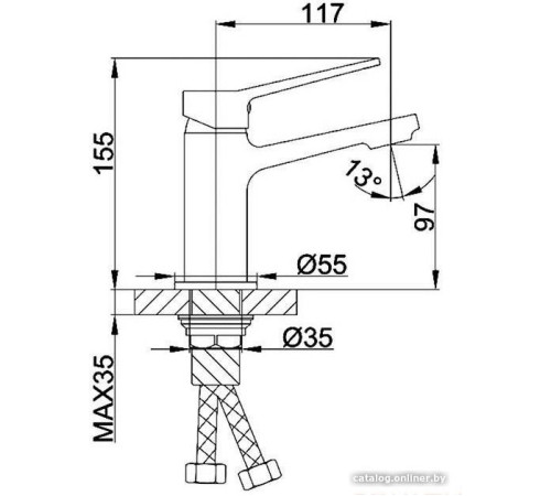Смеситель FRAP F1061
