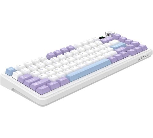 Клавиатура Ajazz AK820 Max Plus фиолетовый/белый/синий, Ajazz Murad