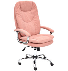 Кресло TetChair Softy LUX флок, розовый