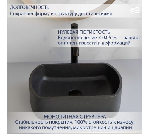 Умывальник Lauter Laguna 21L454NG Night Glow