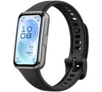 Фитнес-браслет Huawei Band 11 черный алюминиевый корпус, с черным силиконовым ремешком, международная версия
