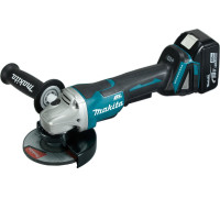 Угловая шлифмашина Makita DGA508RME с 2-мя АКБ, кейс