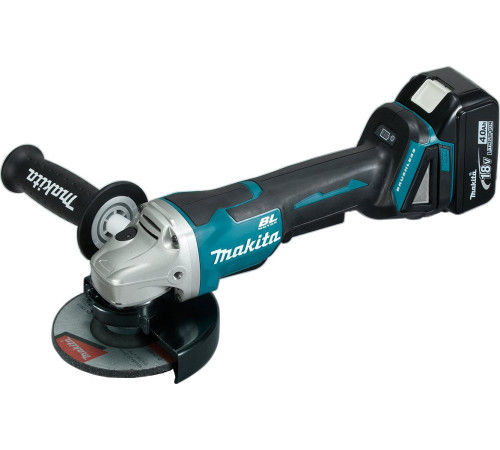Угловая шлифмашина Makita DGA508RME с 2-мя АКБ, кейс