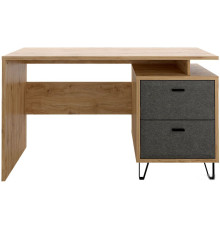 Стол Black Red White Grace BIU2S дуб наварра/графит