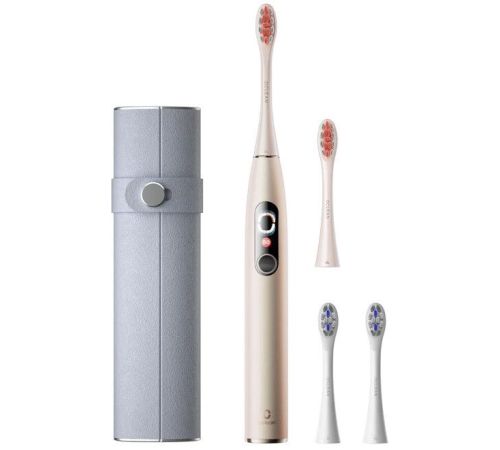 Электрическая зубная щетка Oclean X Pro Digital Set золотой
