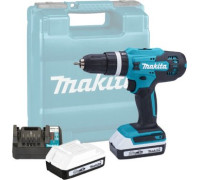 Ударная дрель-шуруповерт Makita HP488D006 с 2-мя АКБ, кейс