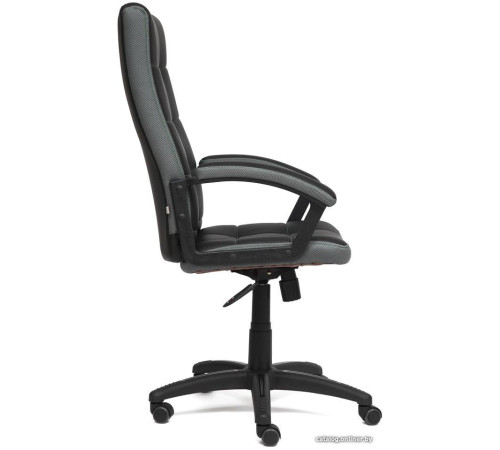 Офисное кресло TetChair Trendy иск. кожа/ткань, черный/серый