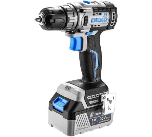 Дрель-шуруповерт Deko Loner 20V ONE+ 085-1003 с 2-мя АКБ, кейс