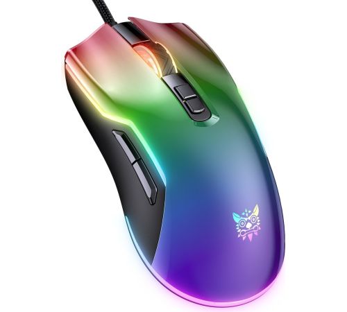 Игровая мышь Onikuma CW922 Black Rainbow