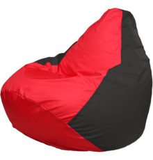 Кресло-мешок Flagman Груша Макси Г2.1-232 черный/красный