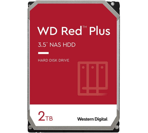 Жесткий диск WD Red Plus 2TB WD20EFPX