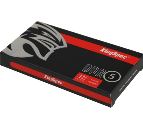 Оперативная память KingSpec 8ГБ DDR5 SODIMM 4800 МГц KS4800D5N11008G