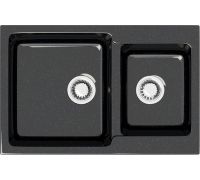 Кухонная мойка MARRBAXX Карельский камень модель 191/Q4 черный