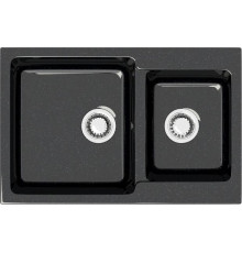 Кухонная мойка MARRBAXX Карельский камень модель 191/Q4 черный