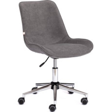Офисное кресло TetChair Style флок, серый