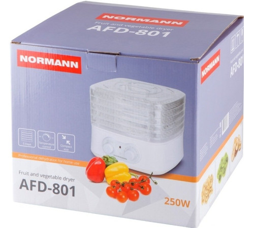 Сушилка для овощей и фруктов Normann AFD-801