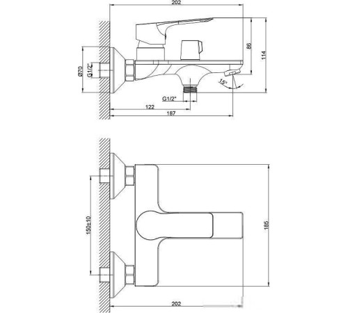 Смеситель Rossinka Silvermix RS27-30