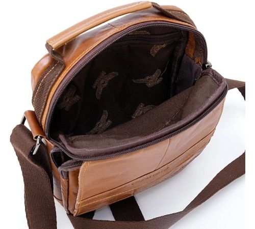 Сумка Poshete 196-9067-46-DCM dark camel