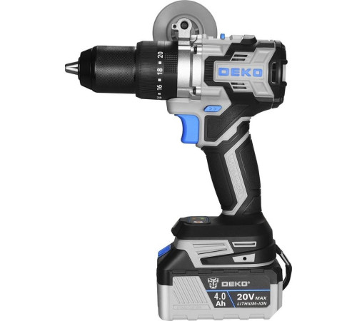 Ударная дрель-шуруповерт Deko DKCID20 Pro 085-1068 с 1-им АКБ