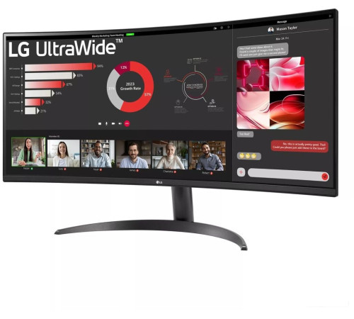 Монитор LG UltraWide 34WR50QC-B